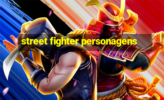 street fighter personagens