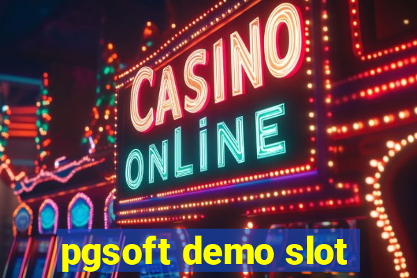 pgsoft demo slot