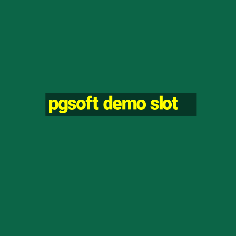 pgsoft demo slot