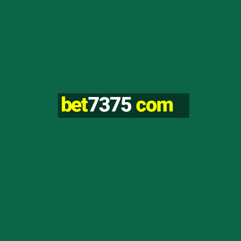 bet7375 com