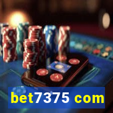 bet7375 com