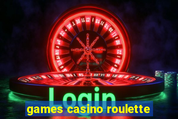 games casino roulette