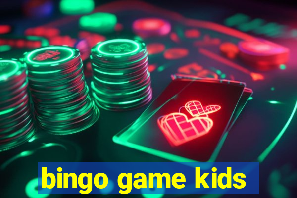 bingo game kids