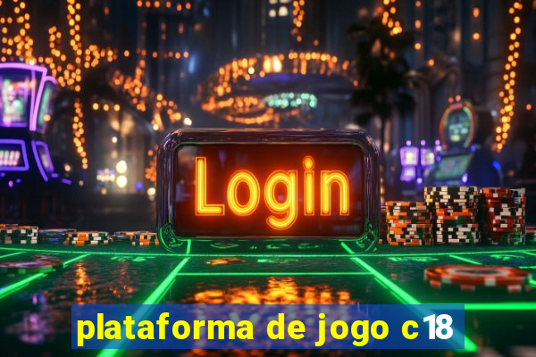 plataforma de jogo c18