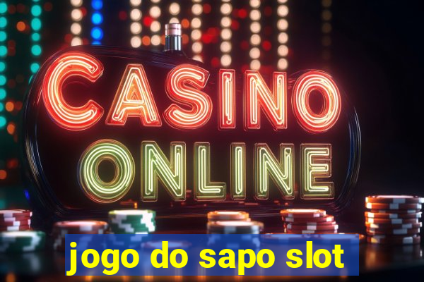 jogo do sapo slot