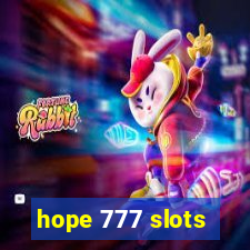 hope 777 slots