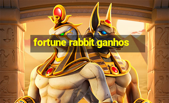 fortune rabbit ganhos