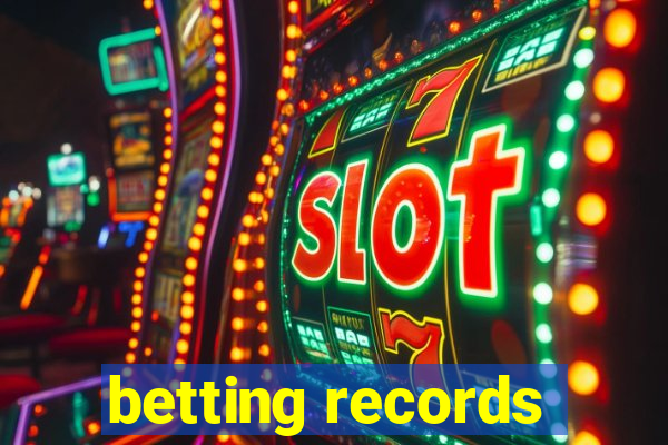 betting records