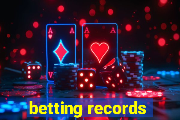 betting records