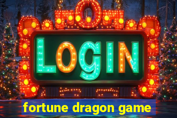 fortune dragon game