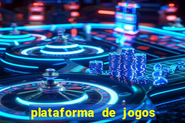 plataforma de jogos nova pagando