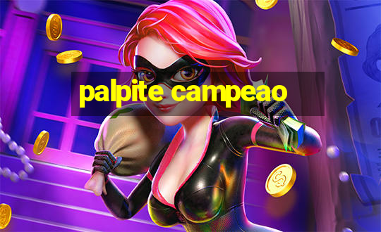 palpite campeao