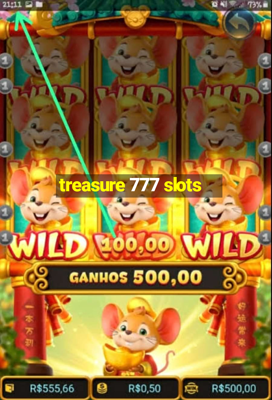 treasure 777 slots