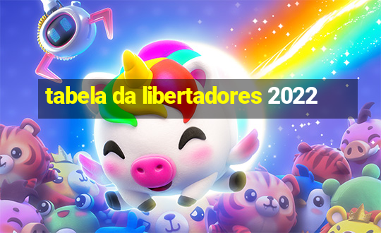 tabela da libertadores 2022