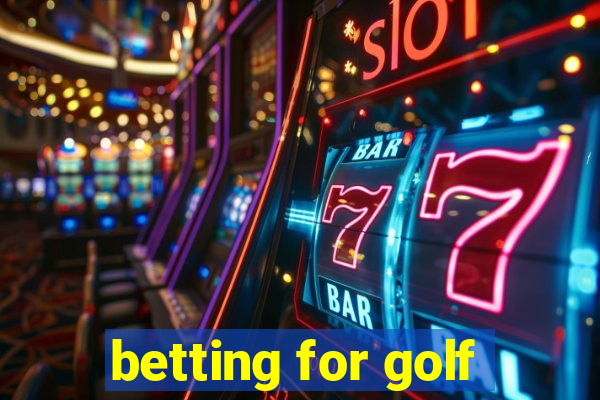 betting for golf