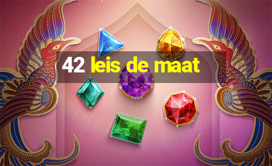 42 leis de maat