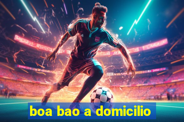 boa bao a domicilio