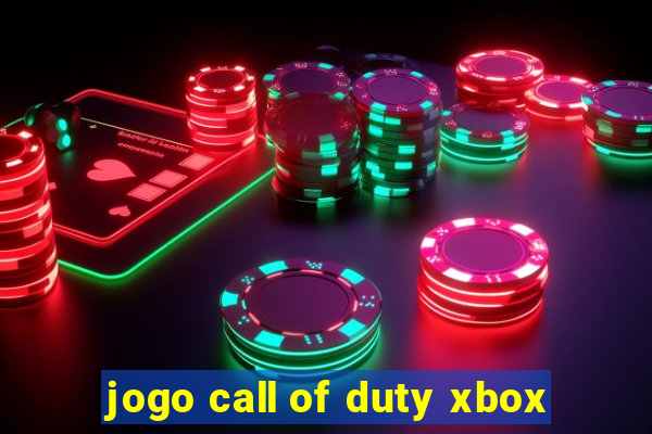 jogo call of duty xbox