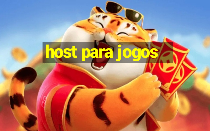 host para jogos