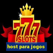 host para jogos