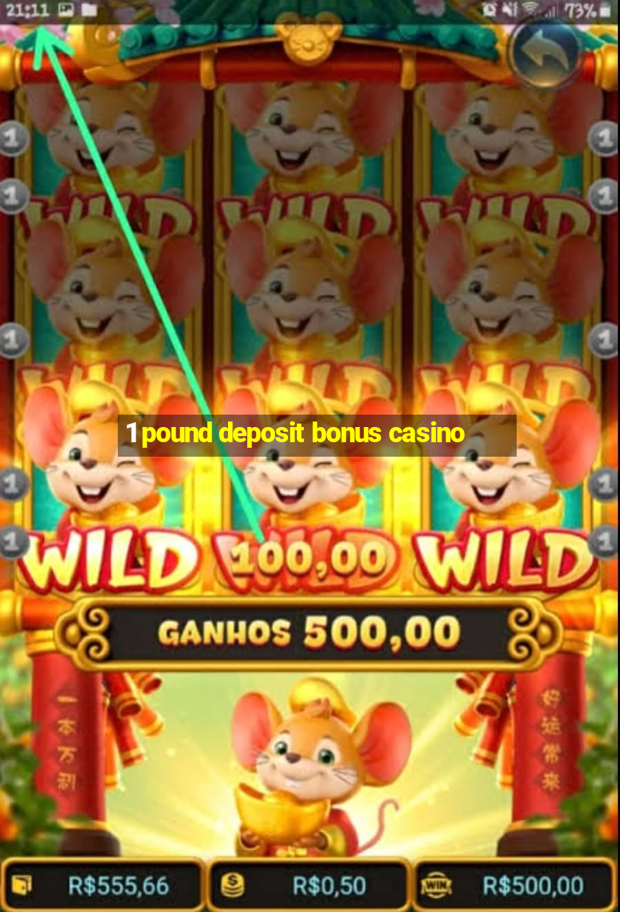 1 pound deposit bonus casino