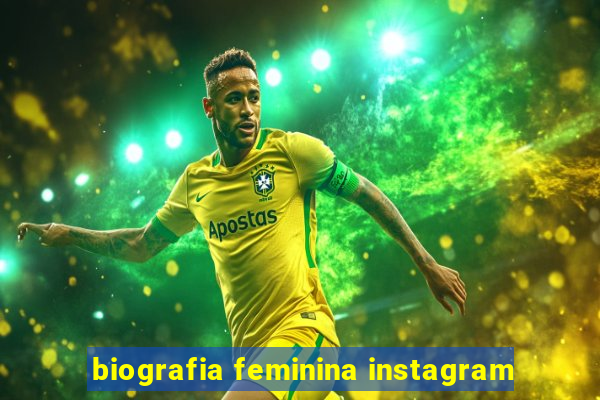 biografia feminina instagram