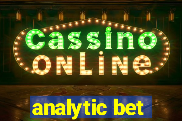 analytic bet