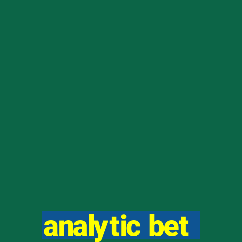 analytic bet