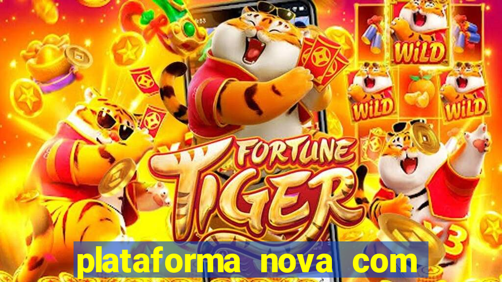 plataforma nova com bonus no cadastro