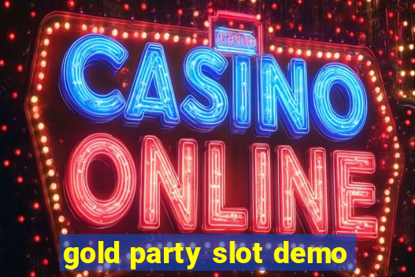 gold party slot demo