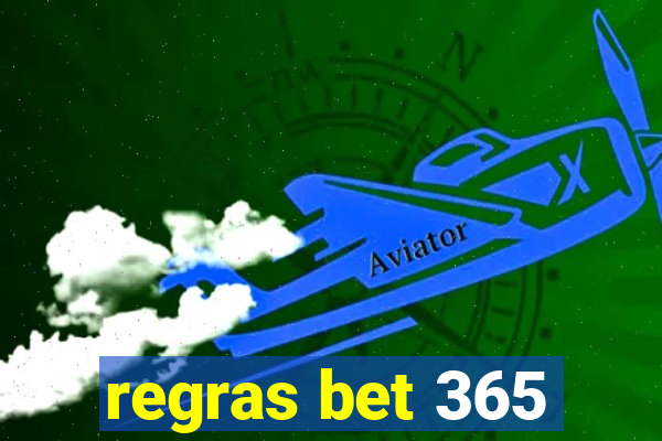 regras bet 365