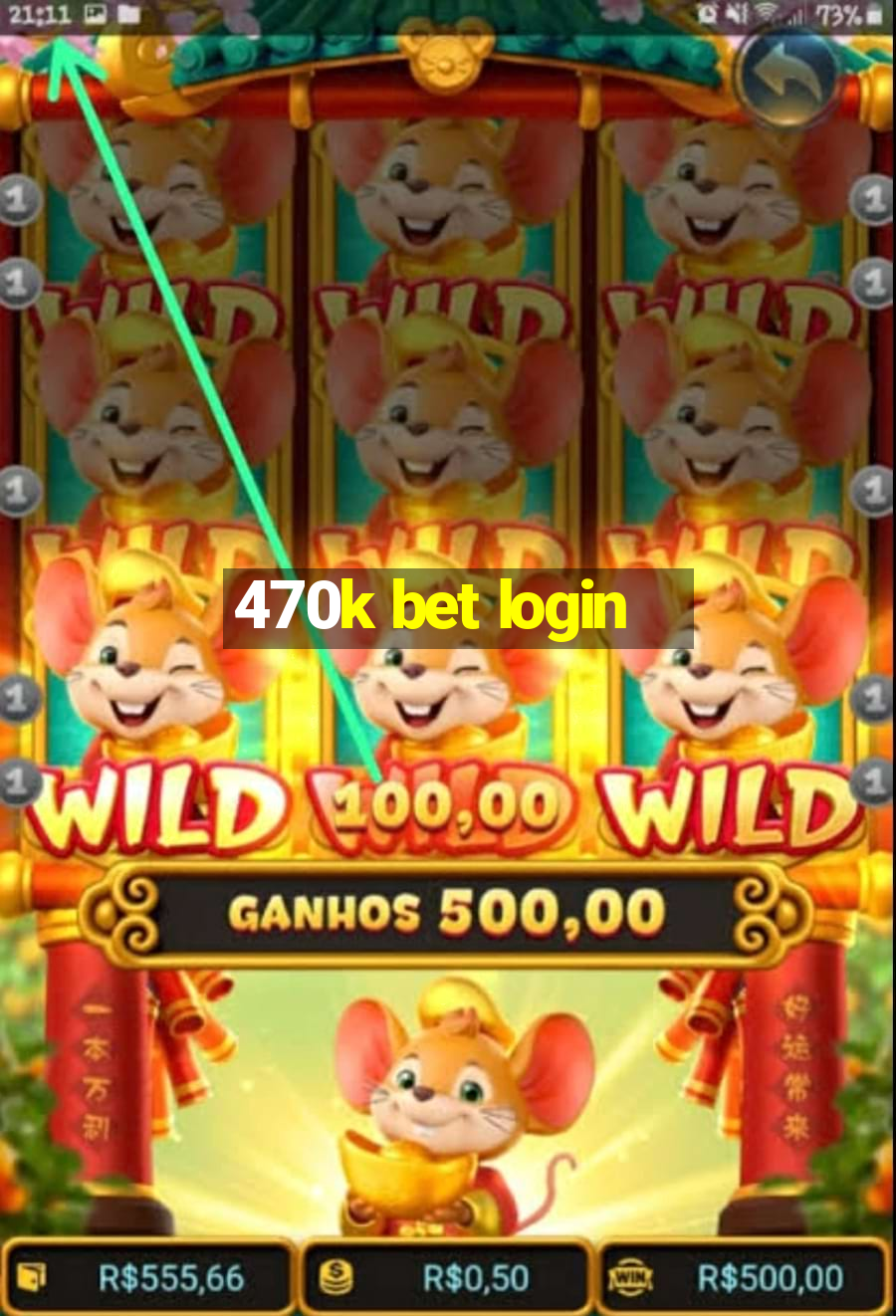 470k bet login