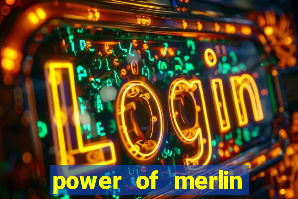 power of merlin megaways slot