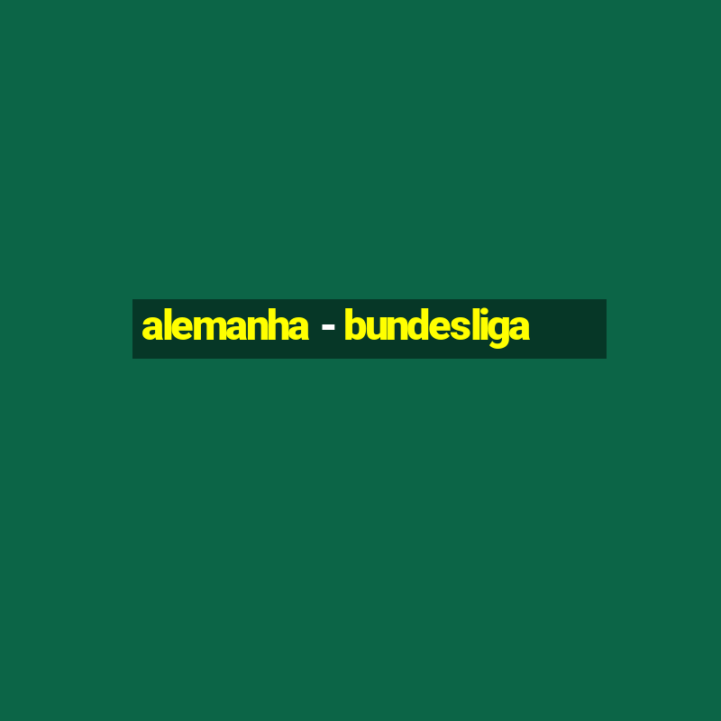 alemanha - bundesliga