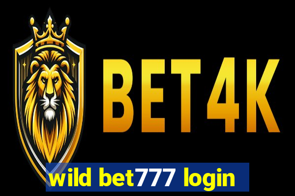 wild bet777 login