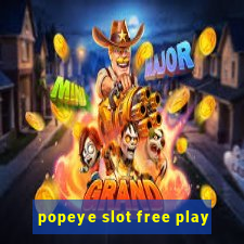 popeye slot free play