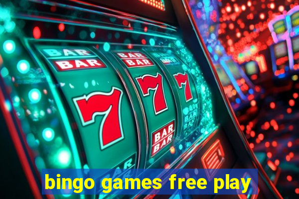 bingo games free play