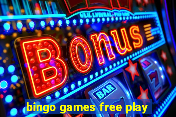 bingo games free play