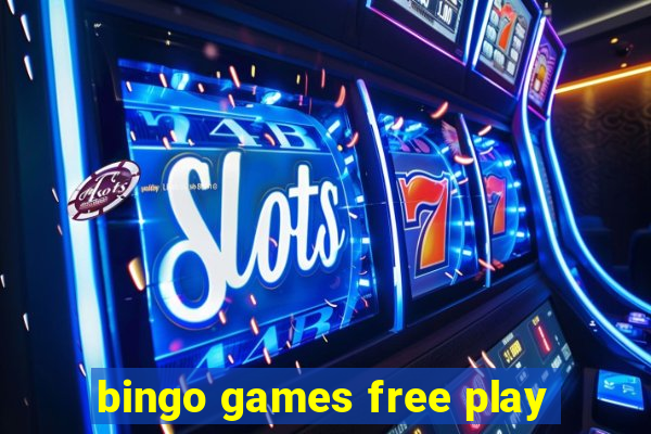 bingo games free play