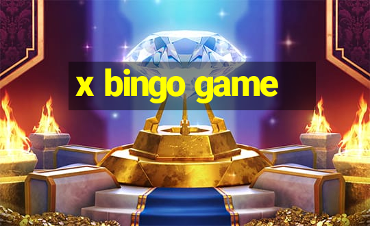 x bingo game