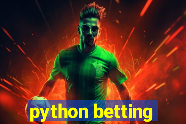 python betting