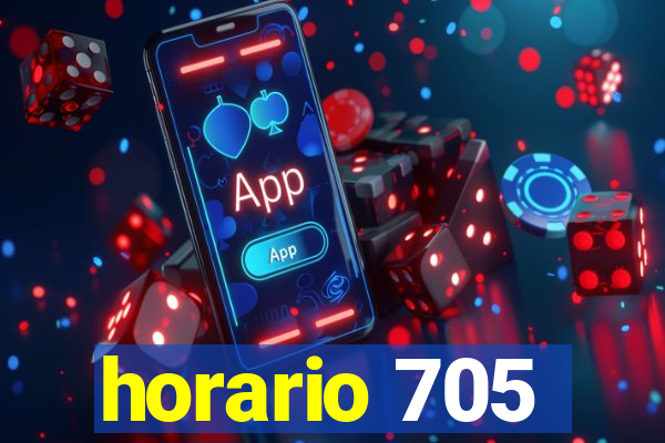 horario 705