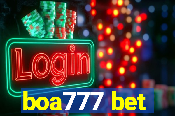 boa777 bet