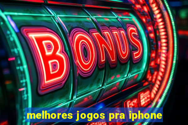 melhores jogos pra iphone