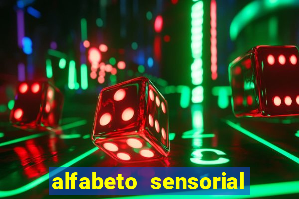 alfabeto sensorial para imprimir