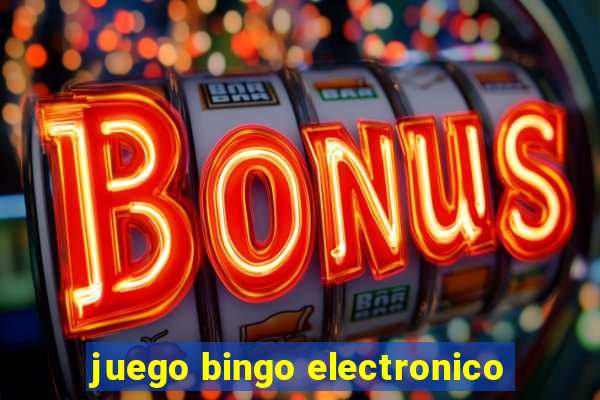 juego bingo electronico