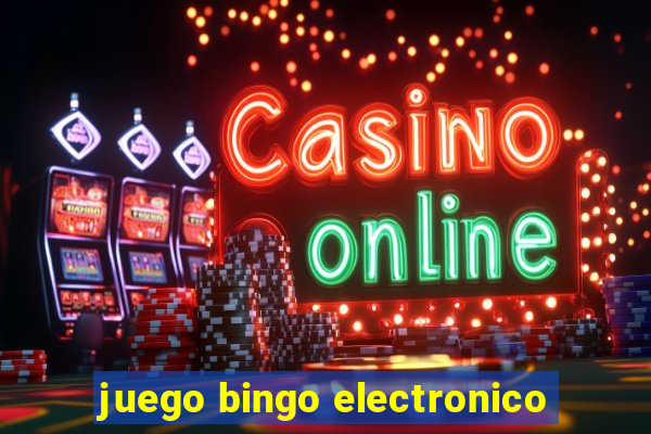 juego bingo electronico