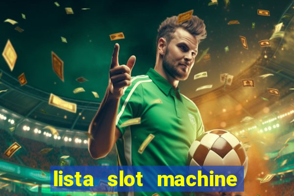 lista slot machine da bar