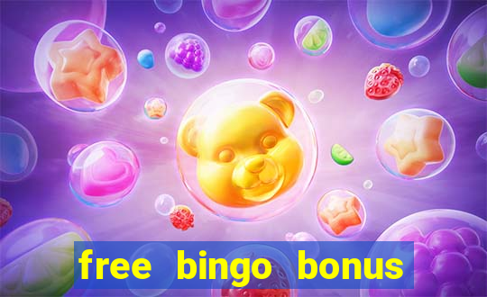 free bingo bonus no card details