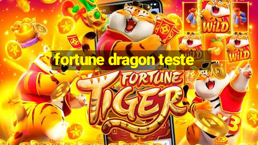 fortune dragon teste